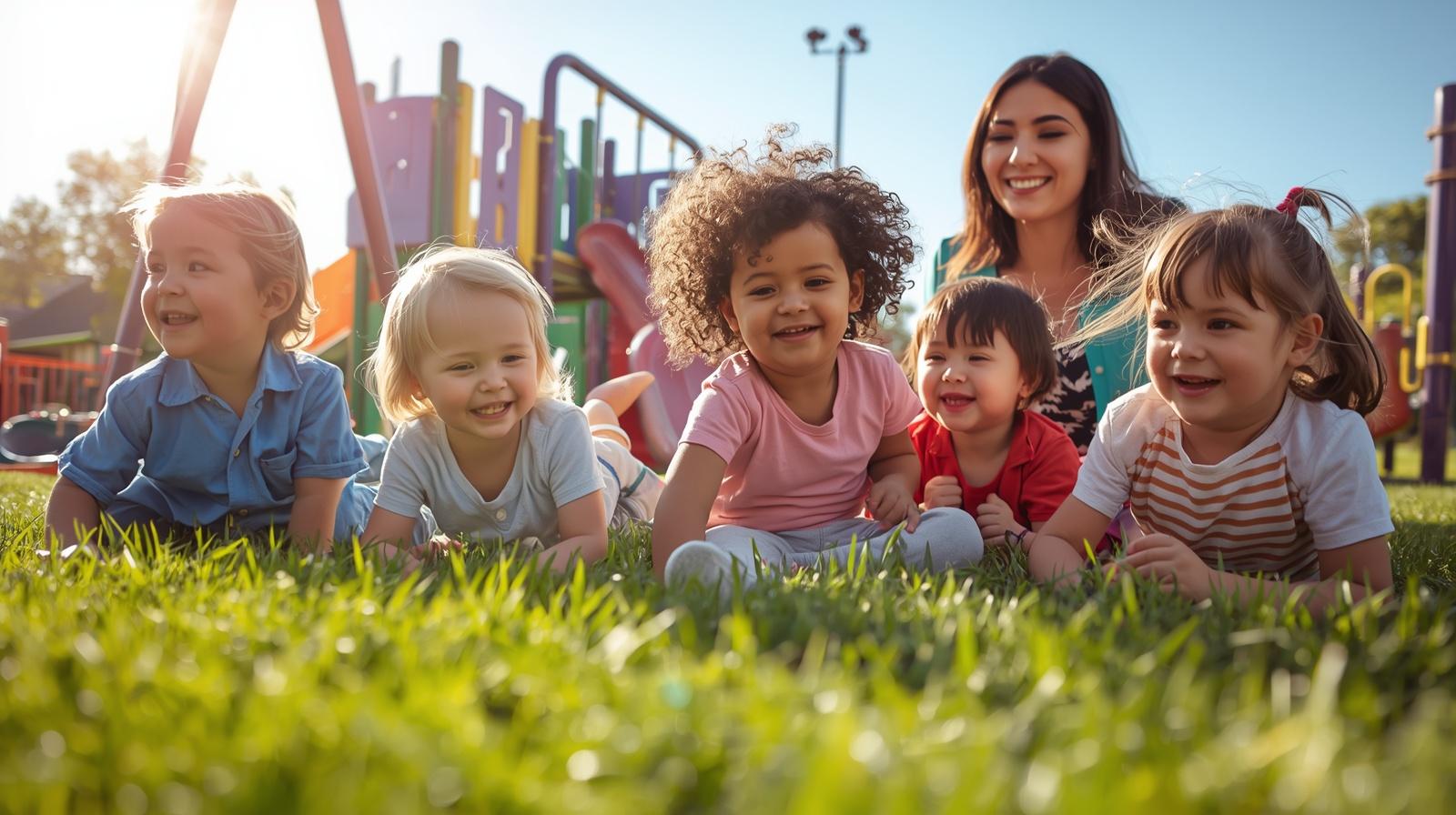 Children playing